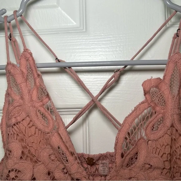 Free People Adella Lace Slip Dress - Picture 6 of 13